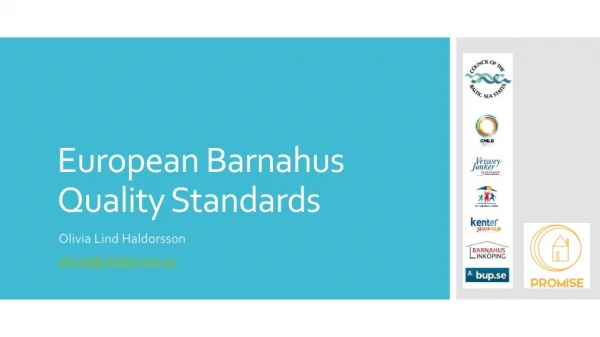 European Barnahus Quality Standards