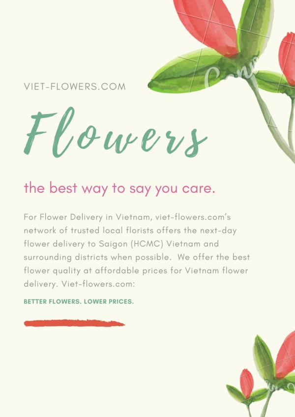 Vietnam Flower Delivery - Viet-flowers.com