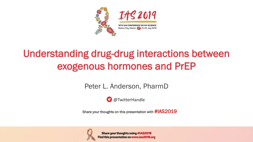 understanding drug drug interactions between exogenous hormones and prep