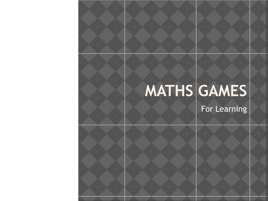 maths games