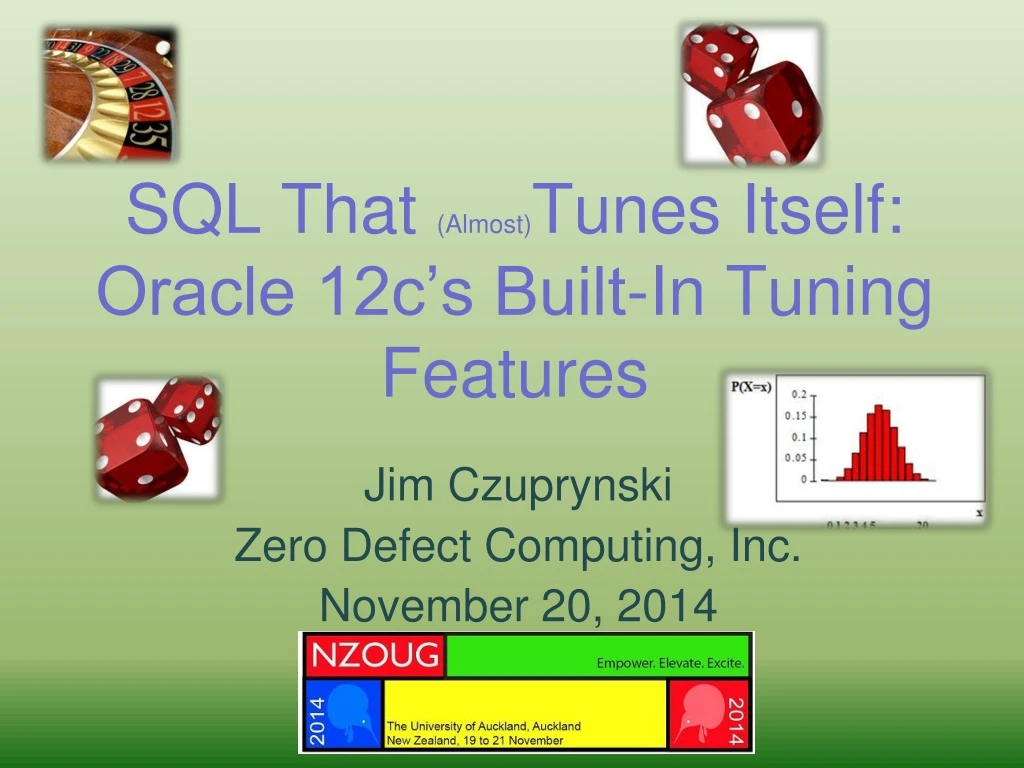 sql that almost tunes itself oracle 12c s built in tuning features