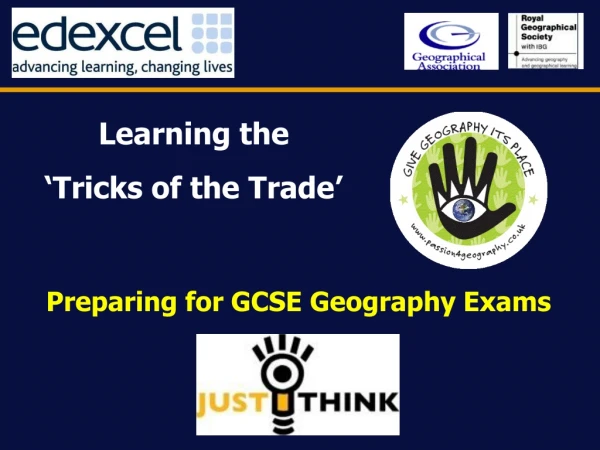 Preparing for GCSE Geography Exams