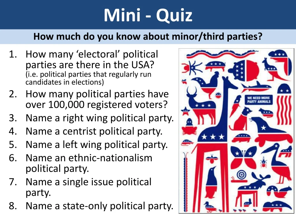 mini quiz