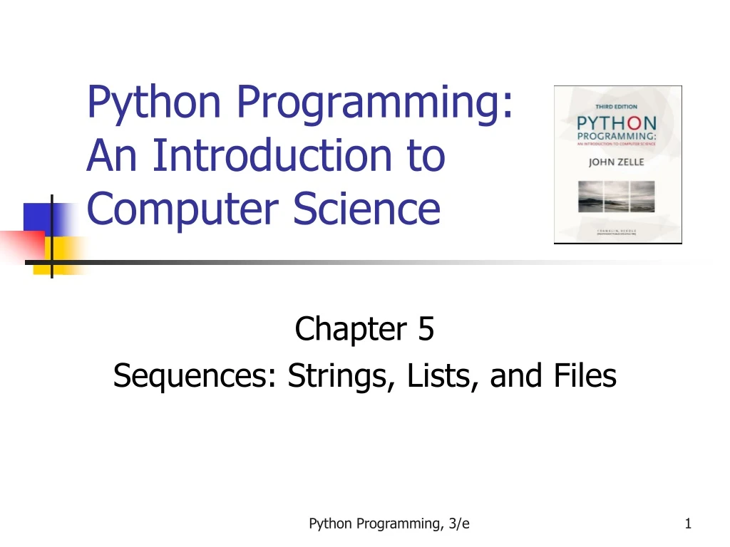 python programming an introduction to computer science