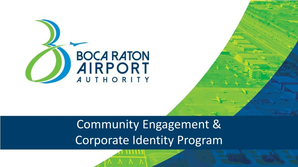 community engagement corporate identity program