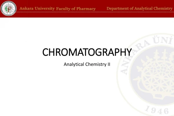 CHROMATOGRAPHY