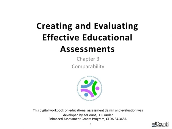 Creating and Evaluating Effective Educational Assessments