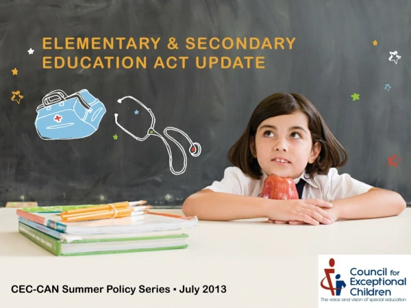 Elementary &amp; secondary education act Update