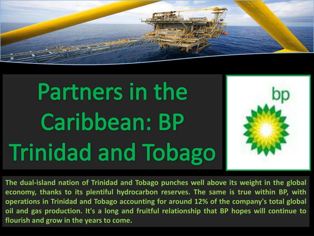 partners in the caribbean bp trinidad and tobago