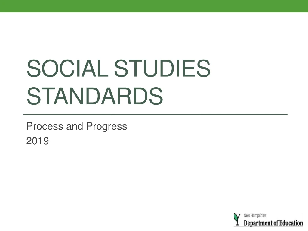 PPT Social Studies Standards PowerPoint Presentation, free download