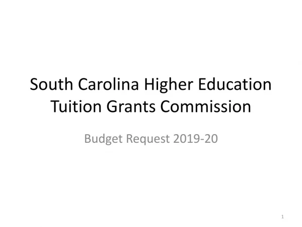 South Carolina Higher Education Tuition Grants Commission