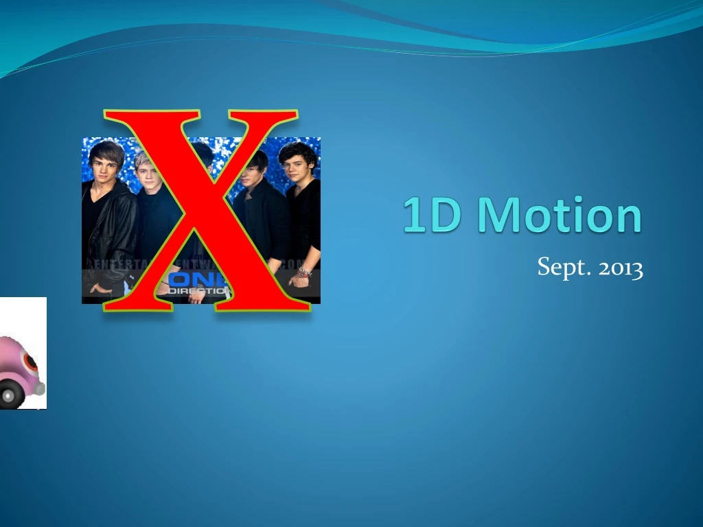 1d motion