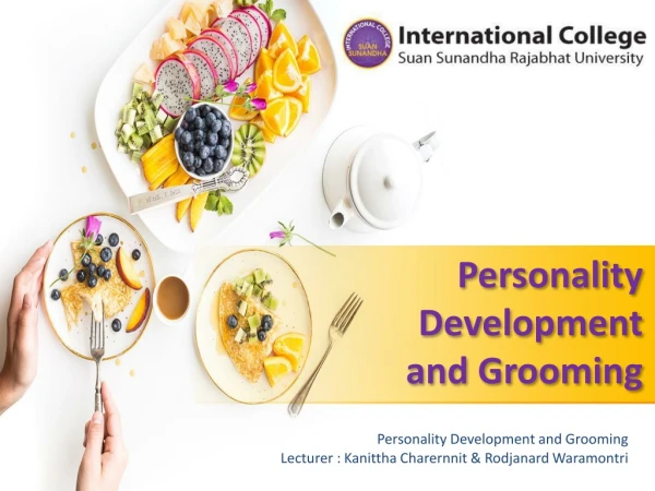 Personality Development and Grooming