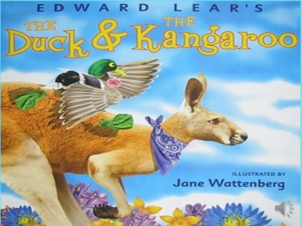 Conversation Between the duck and the kangaroo