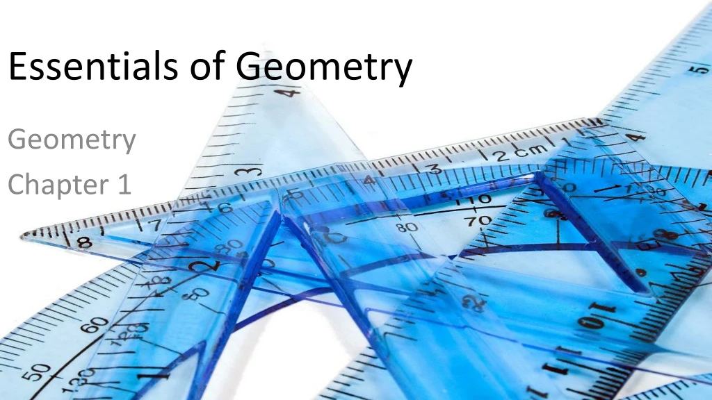 essentials of geometry