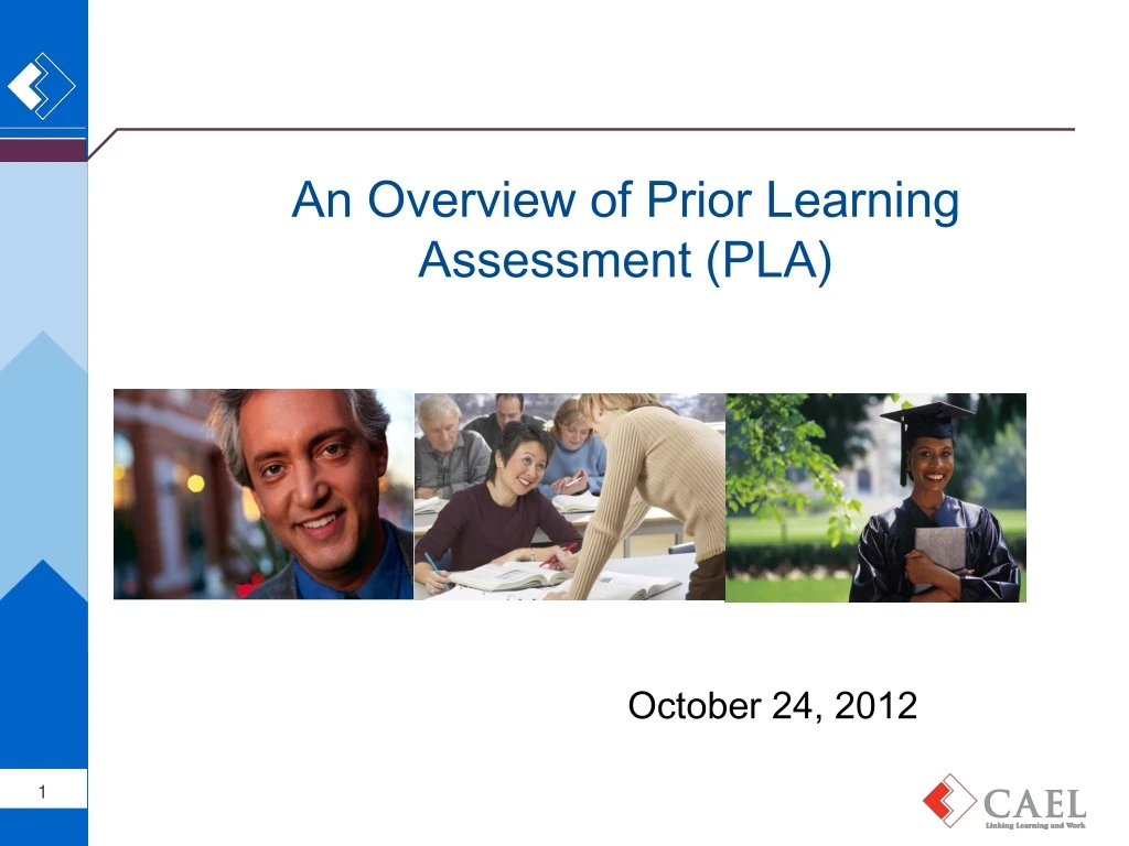 an overview of prior learning assessment pla