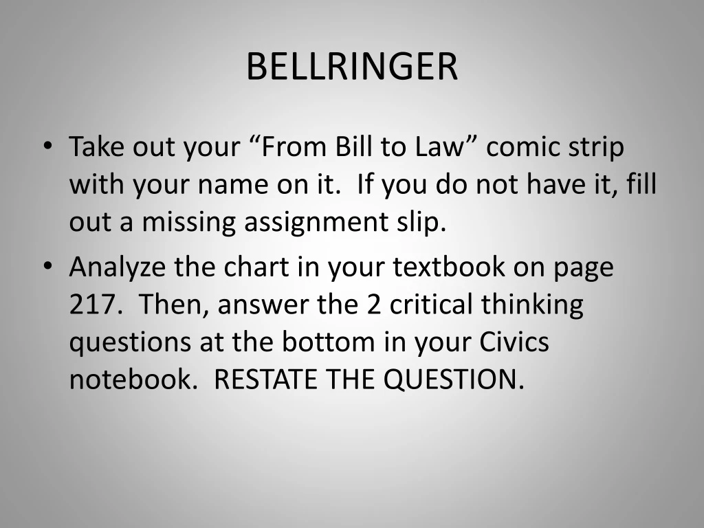 bellringer