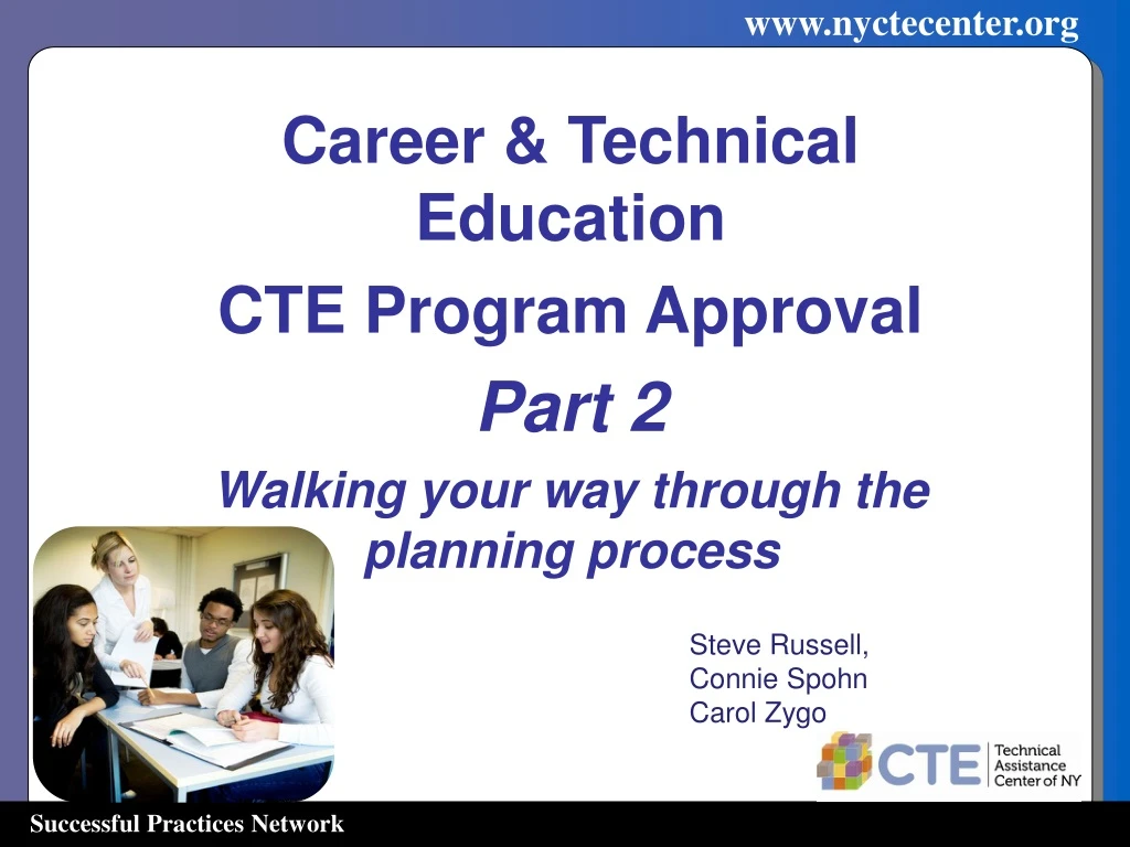 career technical education cte program approval