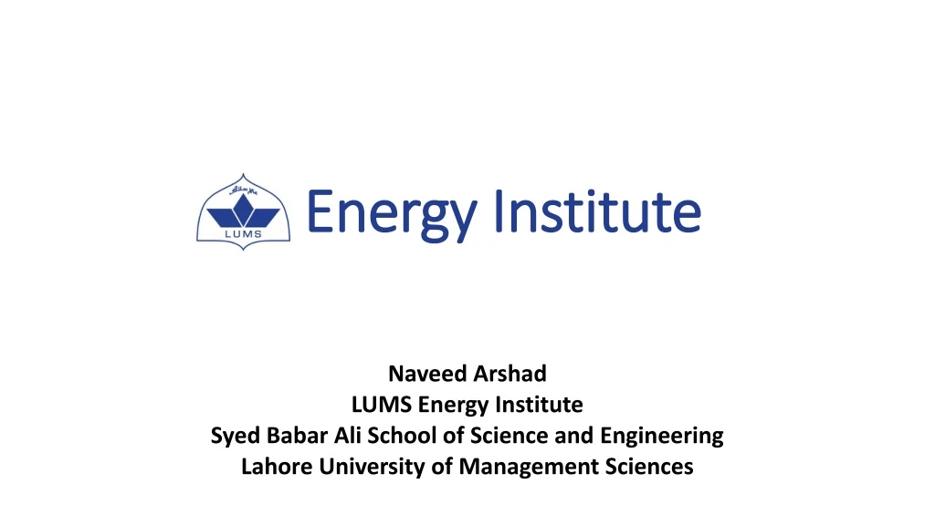 energy institute