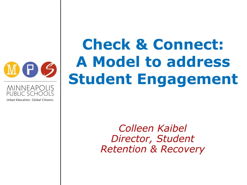 check connect a model to address student engagement