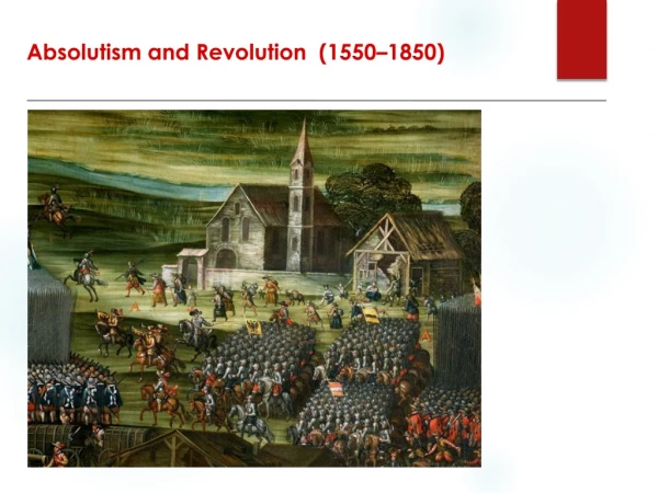 Absolutism and Revolution (1550–1850) Lesson 2 Rise of Austria, Prussia, and Russia