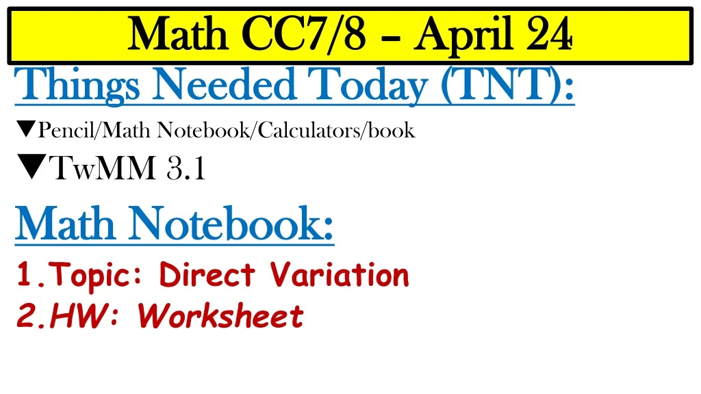 math cc7 8 april 24