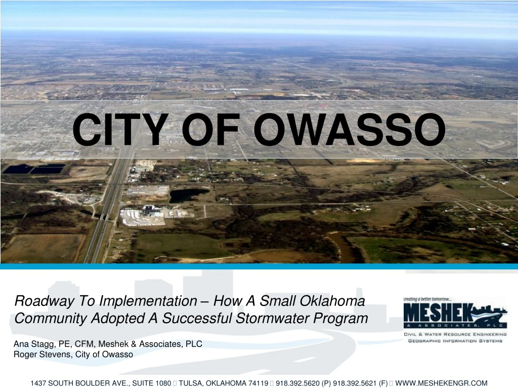 roadway to implementation how a small oklahoma