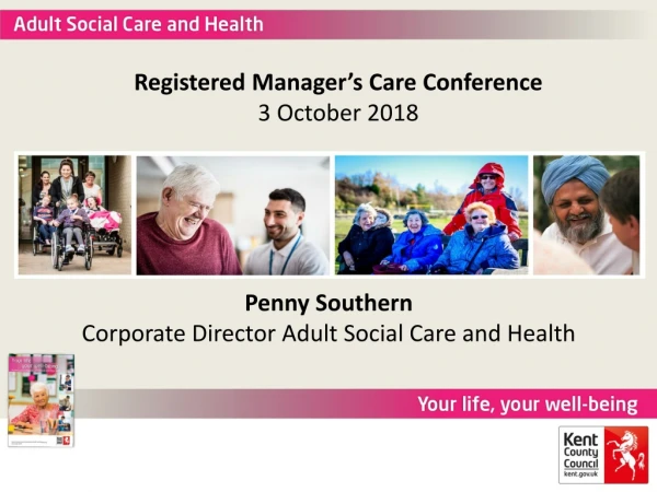 Registered Manager’s Care Conference 3 October 2018