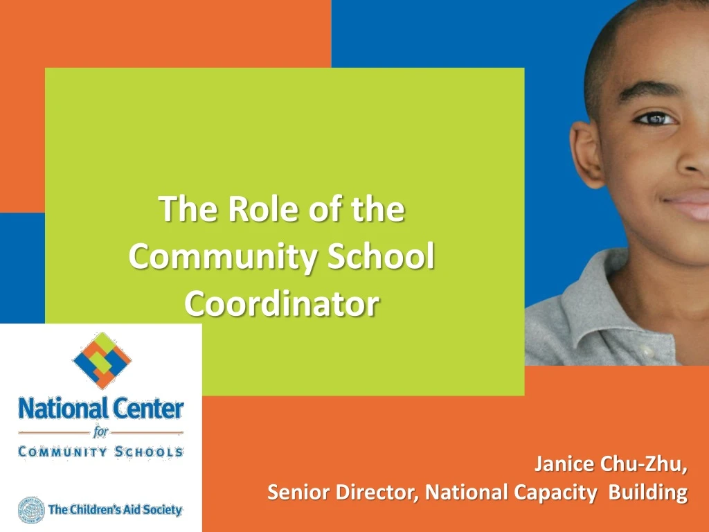 the role of the community school coordinator