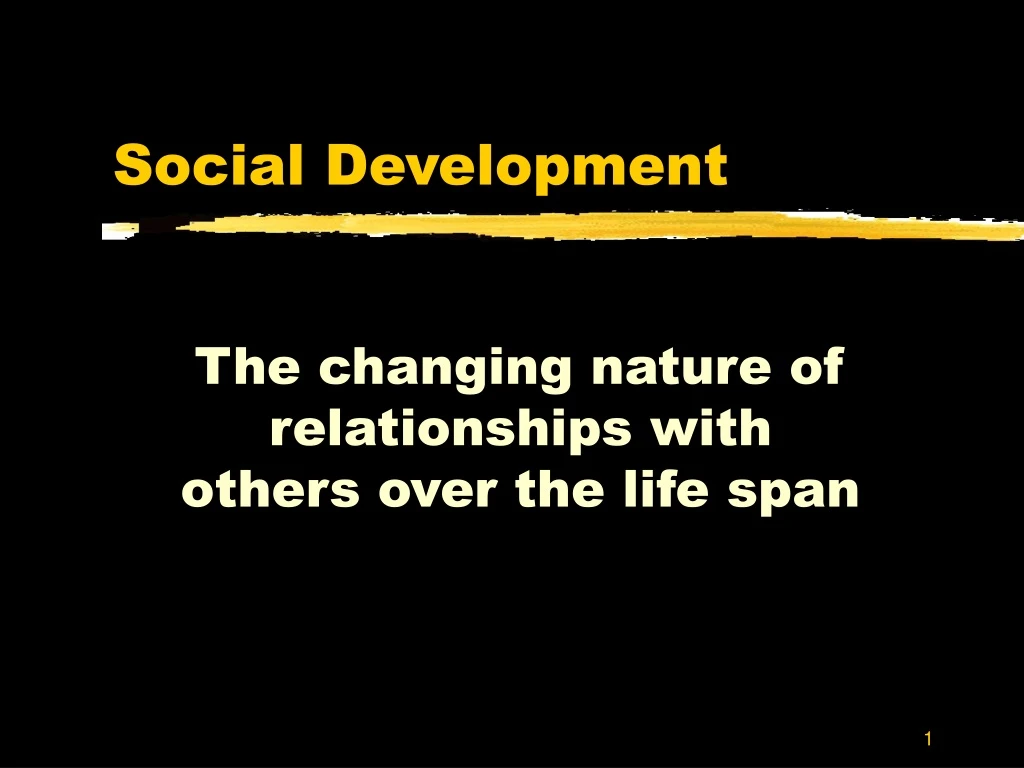 social development