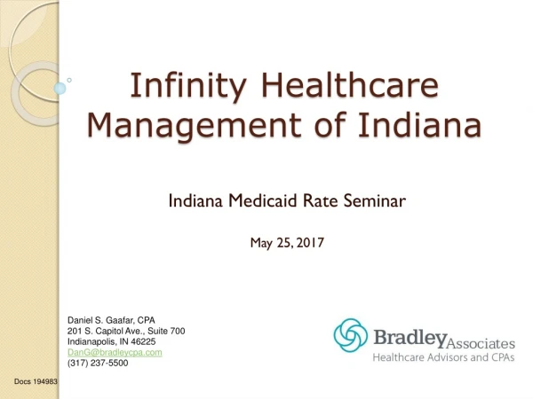 Infinity Healthcare Management of Indiana