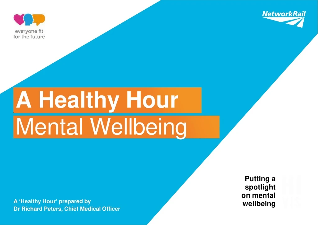 a healthy hour mental wellbeing