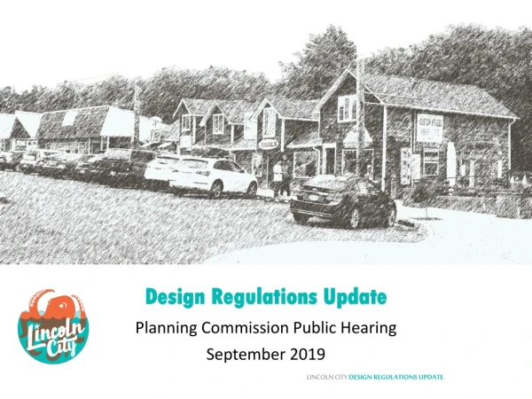 Design Regulations Update