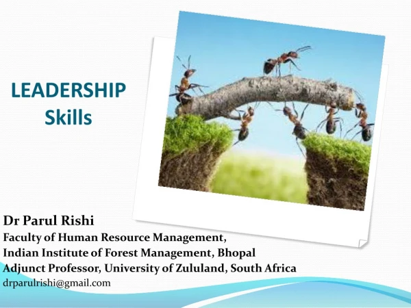 LEADERSHIP Skills