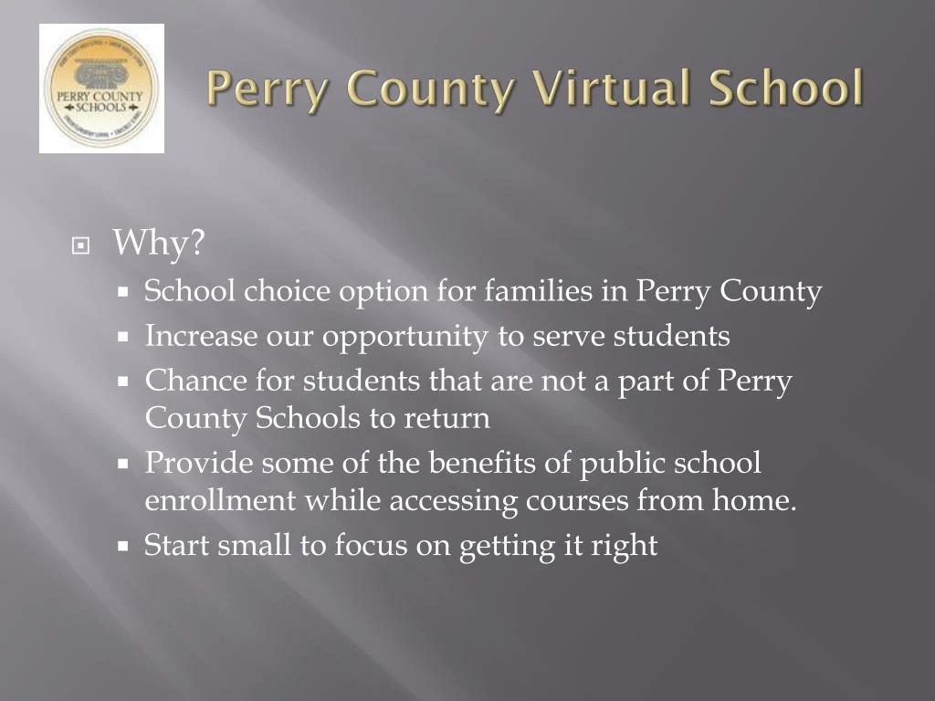 perry county virtual school