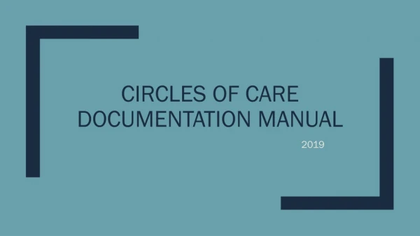 Circles of Care Documentation Manual