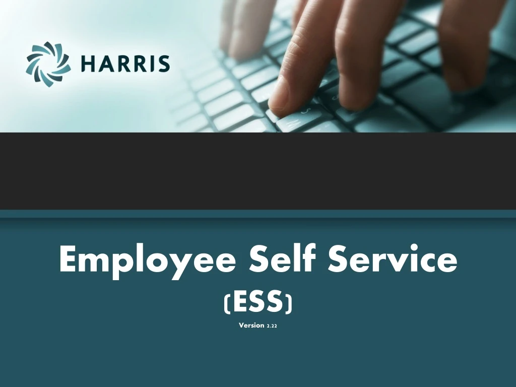 employee self service ess version 2 22