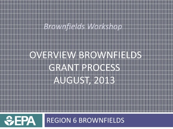 Brownfields Workshop