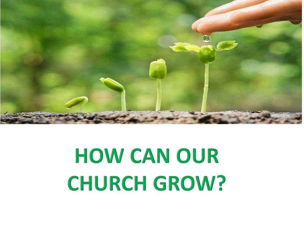 how can our church grow