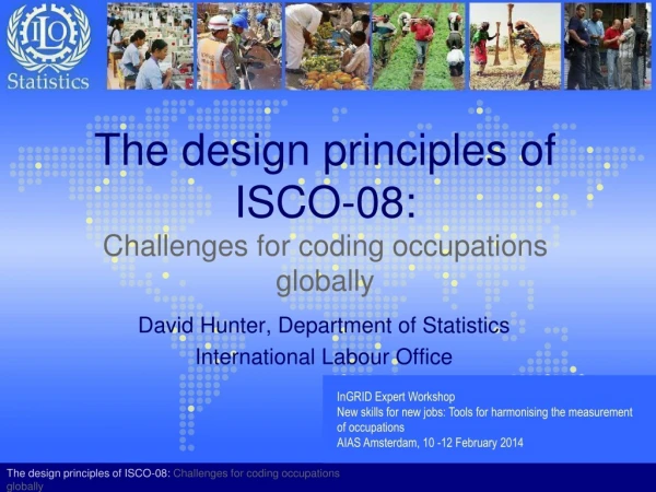 The design principles of ISCO-08: Challenges for coding occupations globally