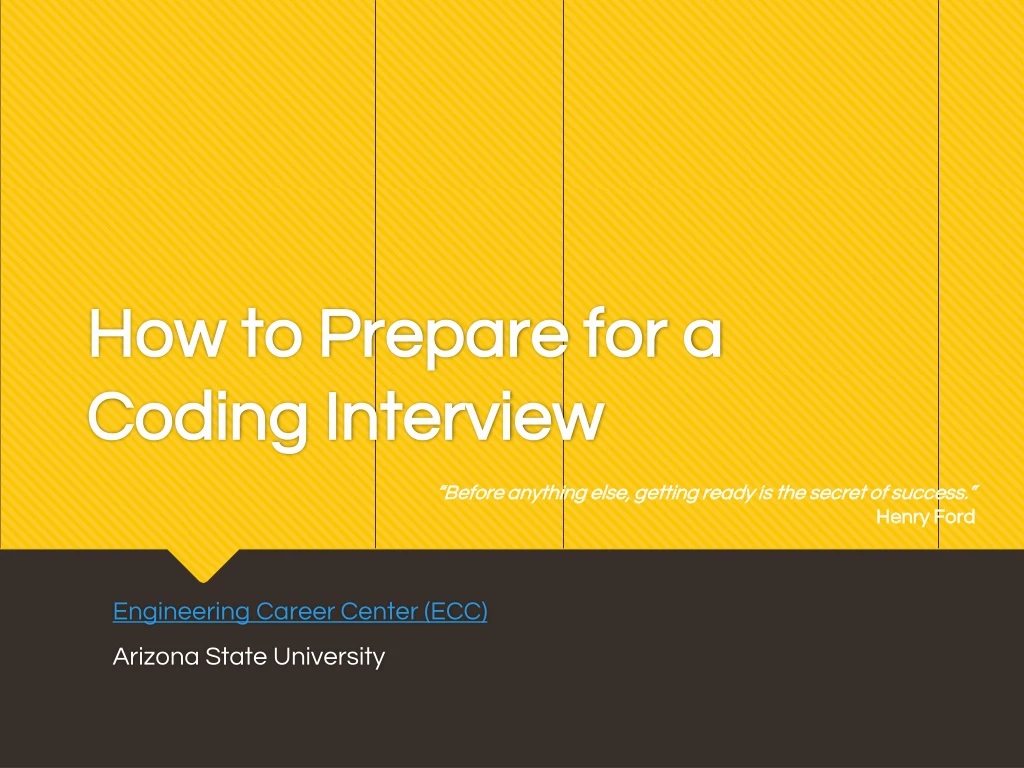 how to prepare for a coding interview