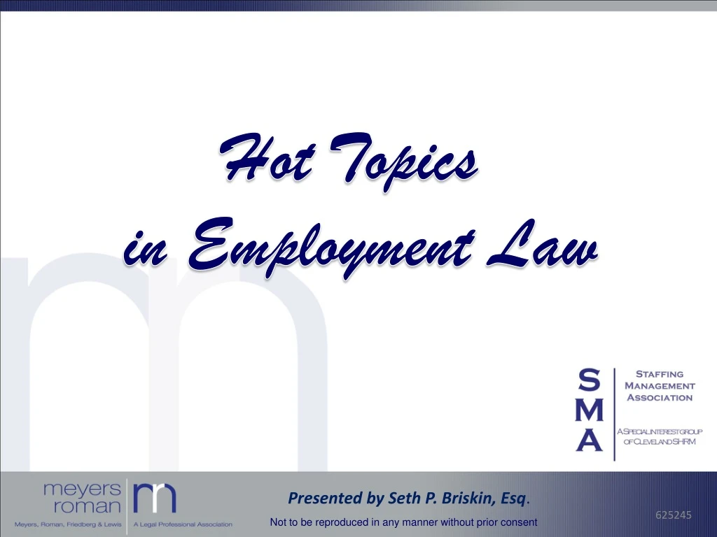 hot topics in employment law