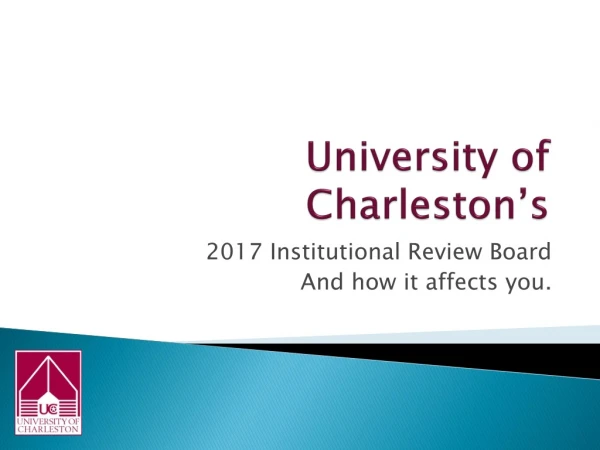 University of Charleston’s