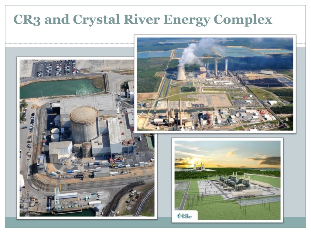 cr3 and crystal river energy complex
