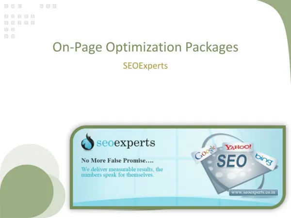 Get the best on-page optimization services