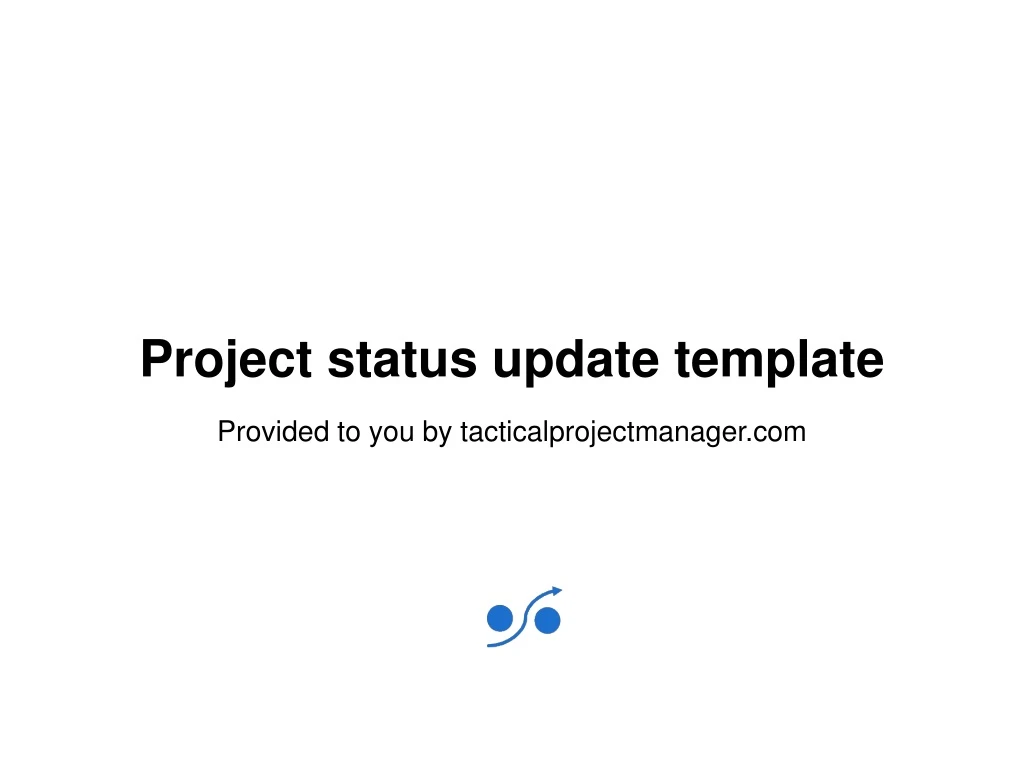 project status update template