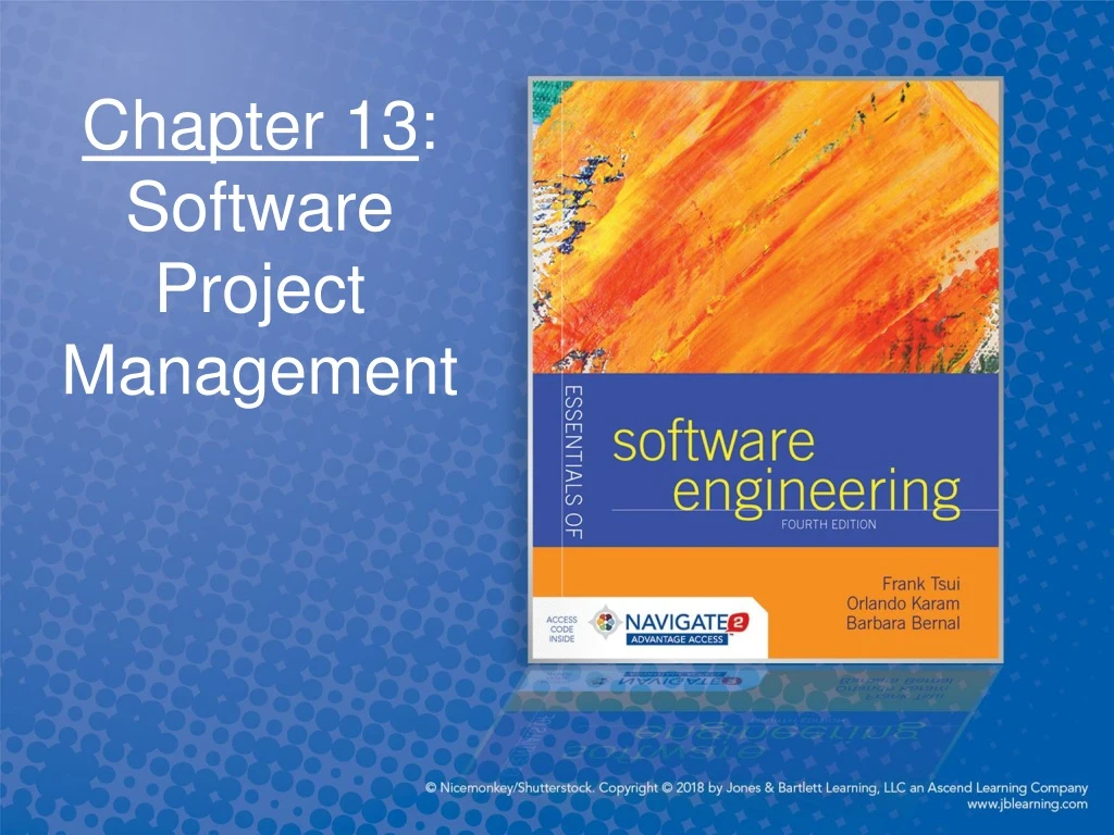 chapter 13 software project management