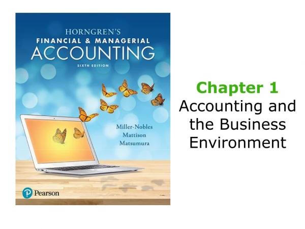 Chapter 1 Accounting and the Business Environment