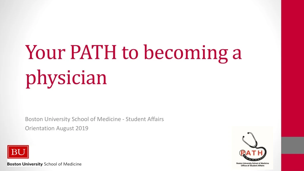 your path to becoming a physician