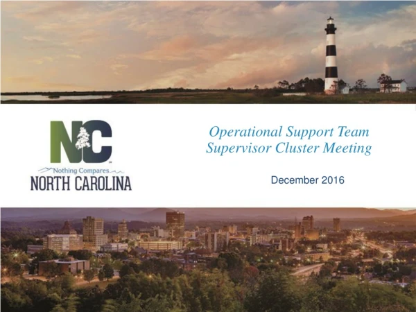 Operational Support Team Supervisor Cluster Meeting